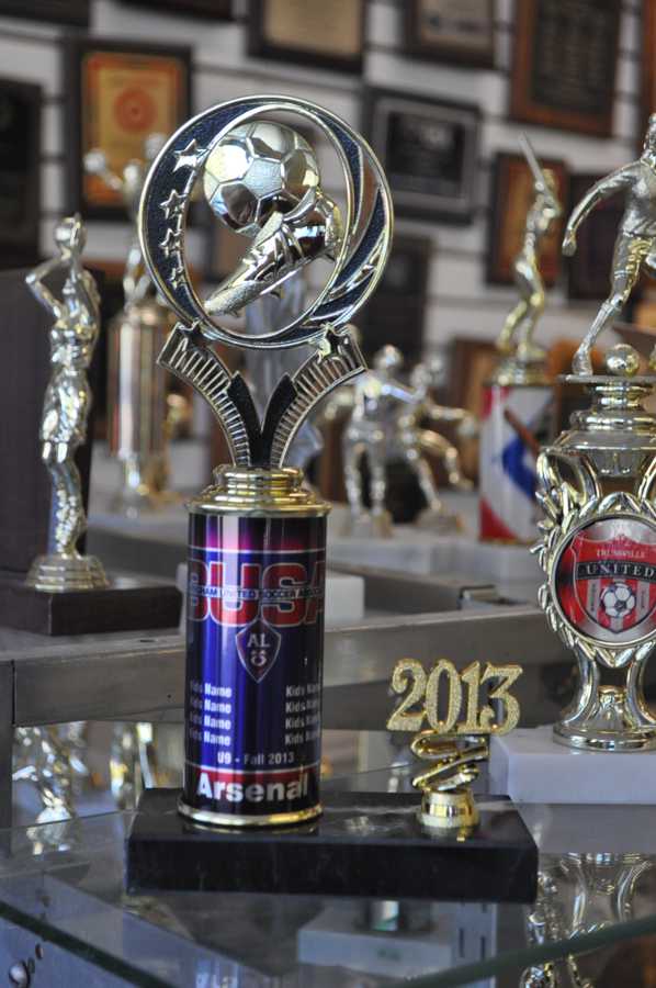 Custom Soccer Trophies for BUSA