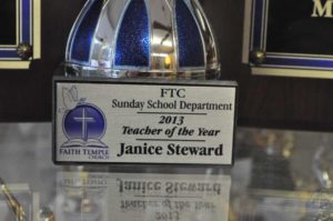 Sunday School Award - Trophy Cup